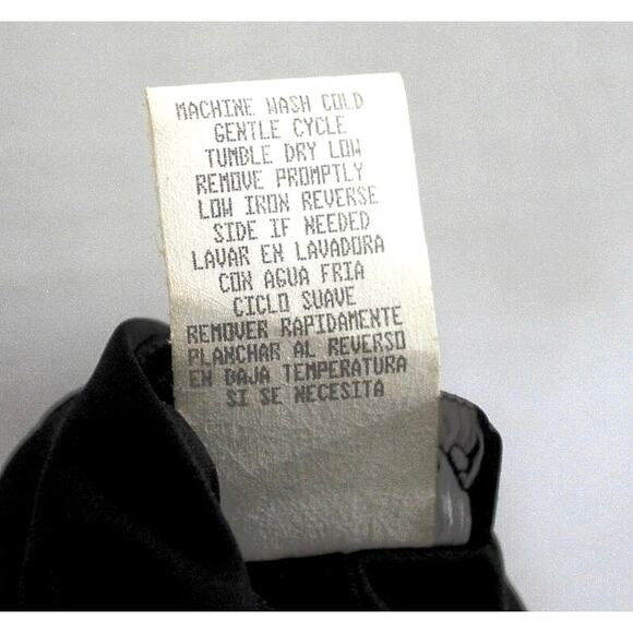 Vtg Black Slip Dress Sz 7/8 Spaghetti Strap Flutter Maxi Sheer Layered Chiffon - Picture 8 of 8